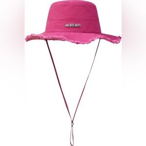 Jacquemus Le Bob Artichaut Large Brim Bucket Hat 'Purple'